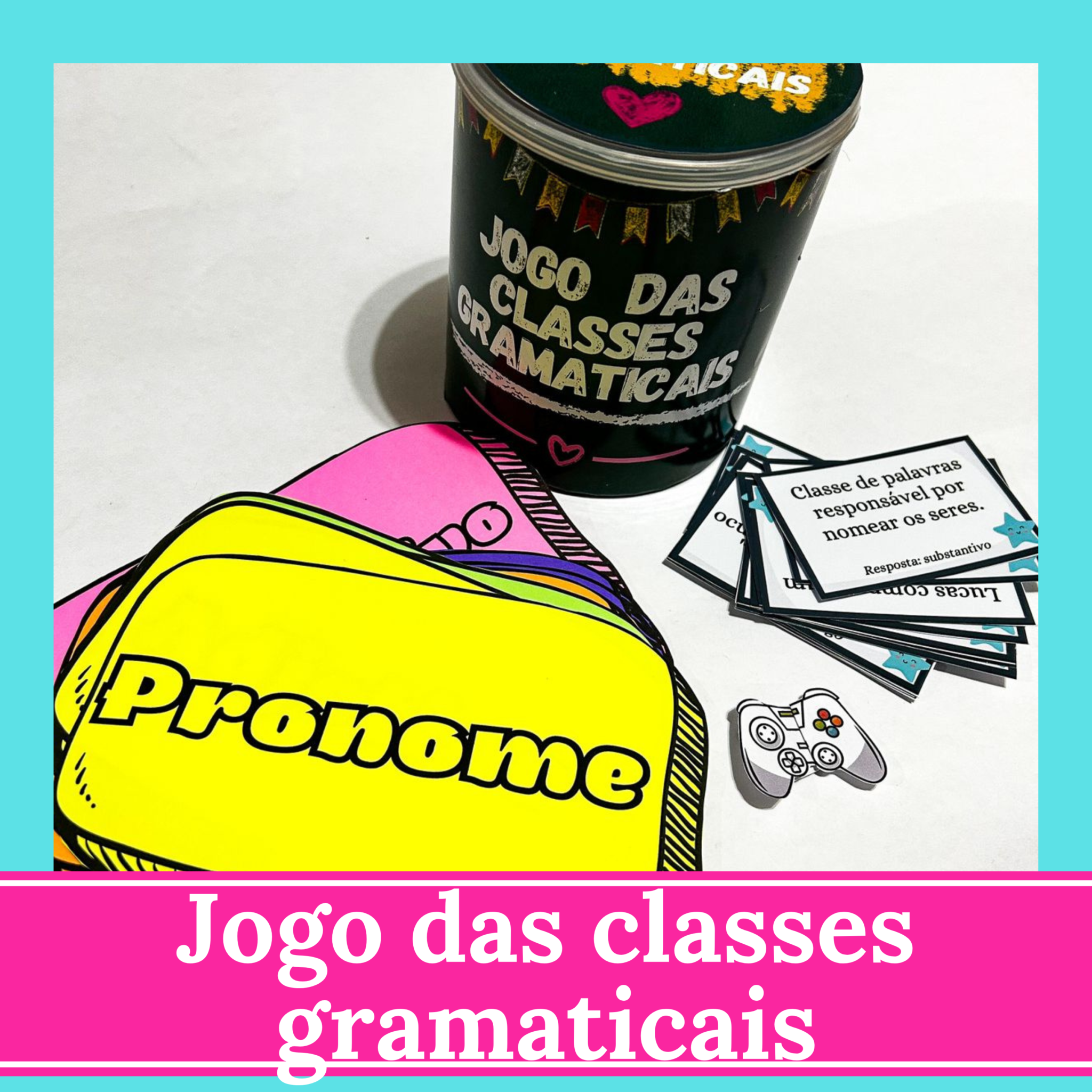 Jogo das Classes Gramaticais – Loja – Português Encantado