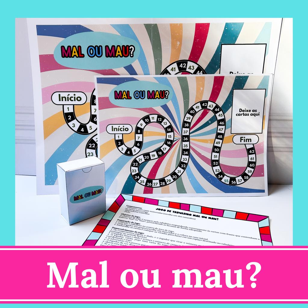 Mal ou mau? Jogo de tabuleiro – Loja – Português Encantado