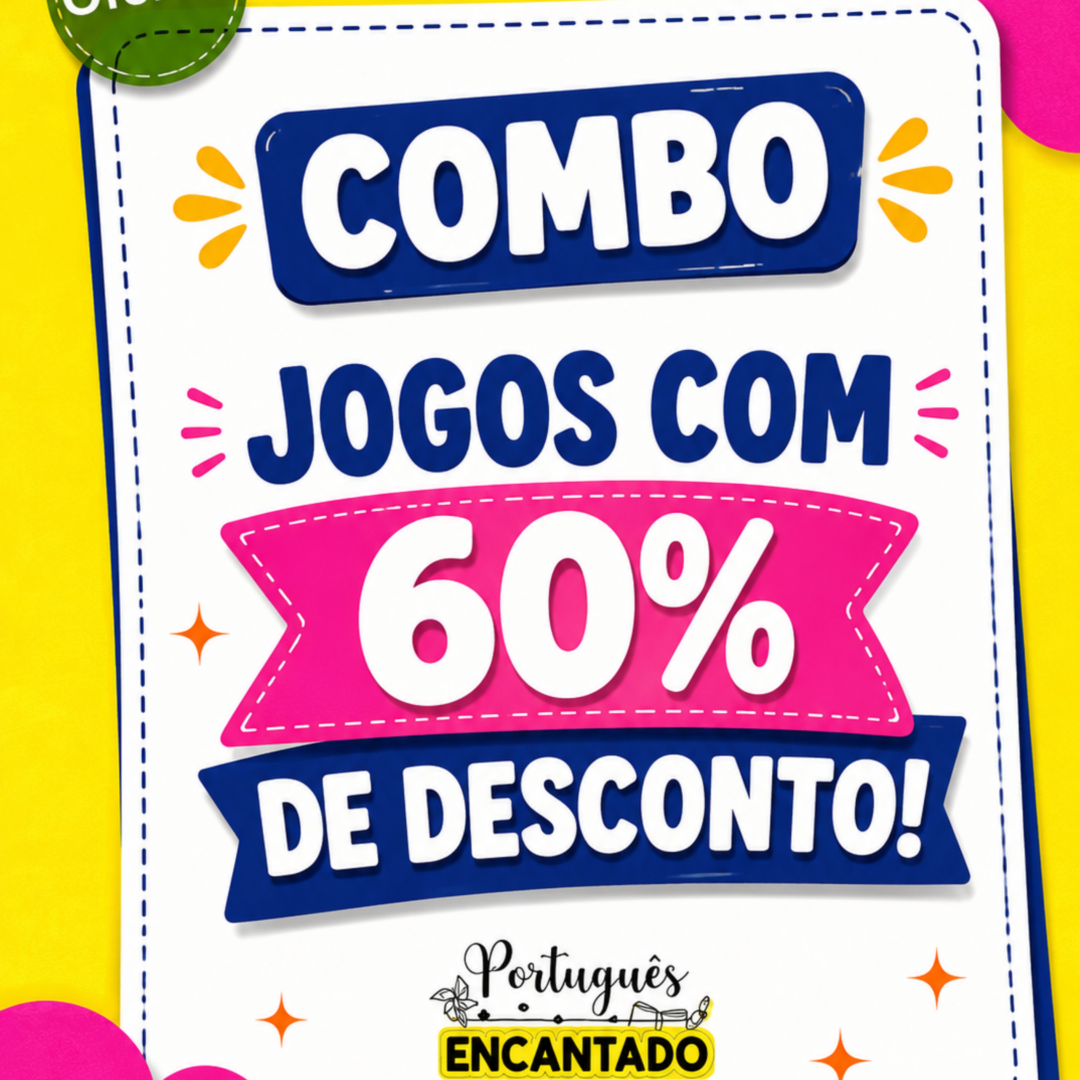 COMBO - Jogos - 60% OFF