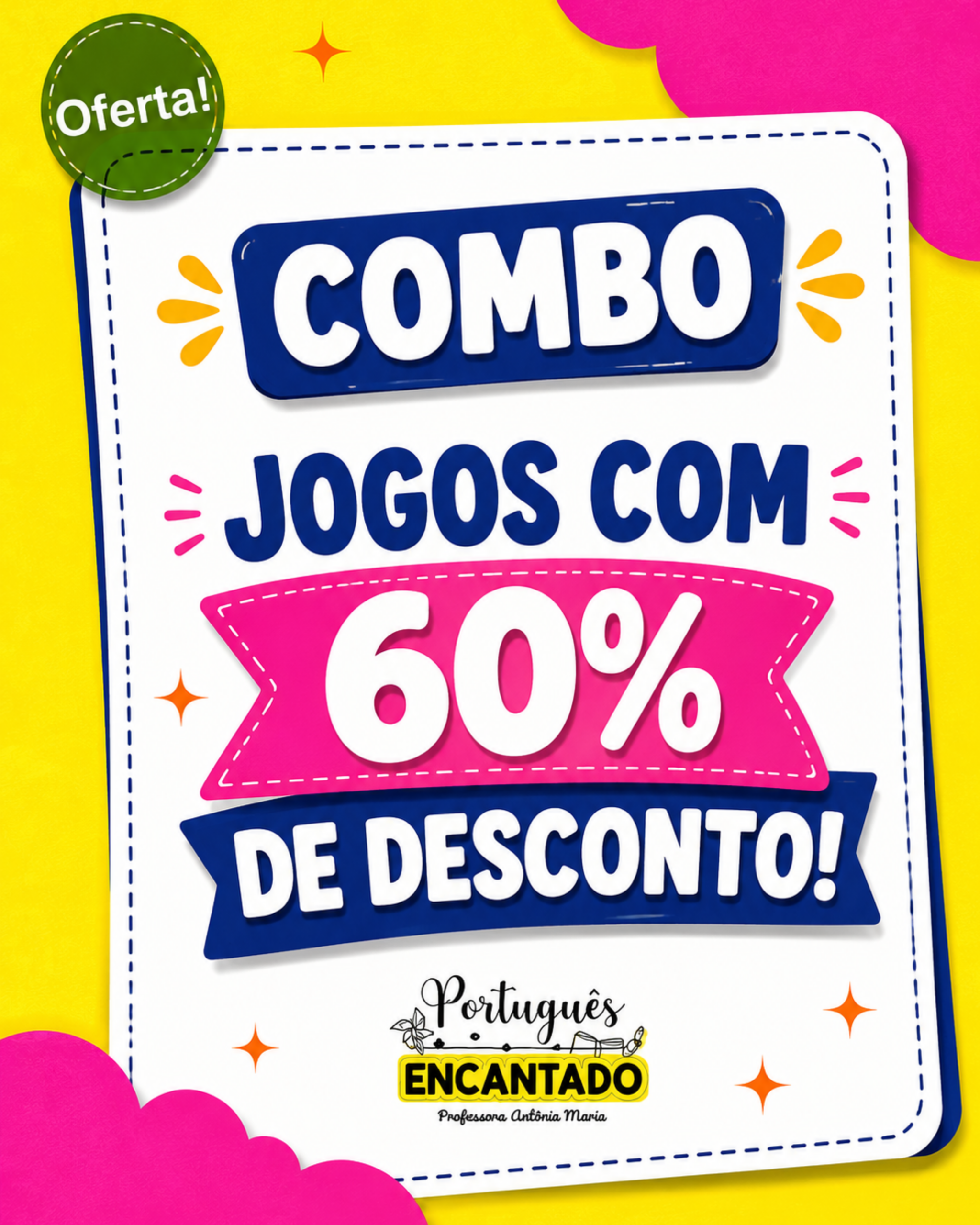 COMBO - Jogos - 60% OFF
