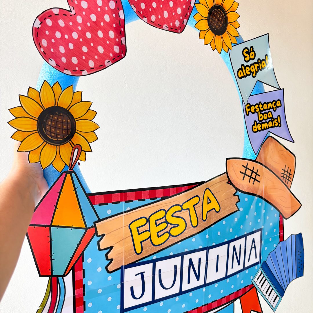 Moldura para fotos - Festa Junina (e JULINA)