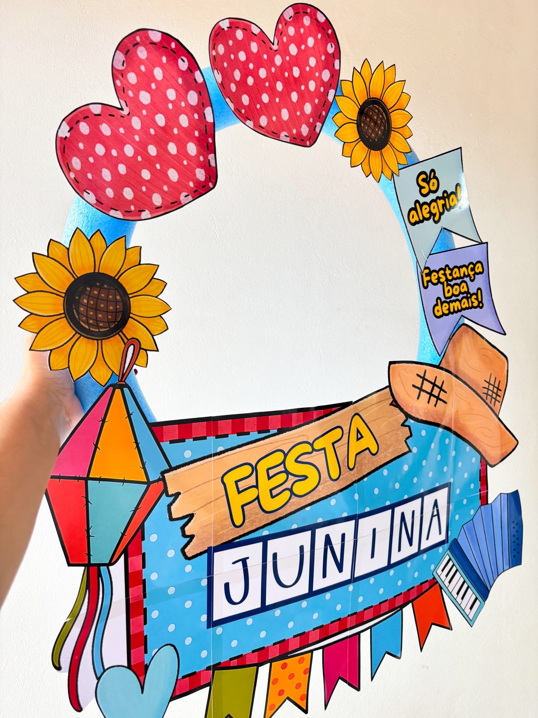 Moldura para fotos - Festa Junina (e JULINA)