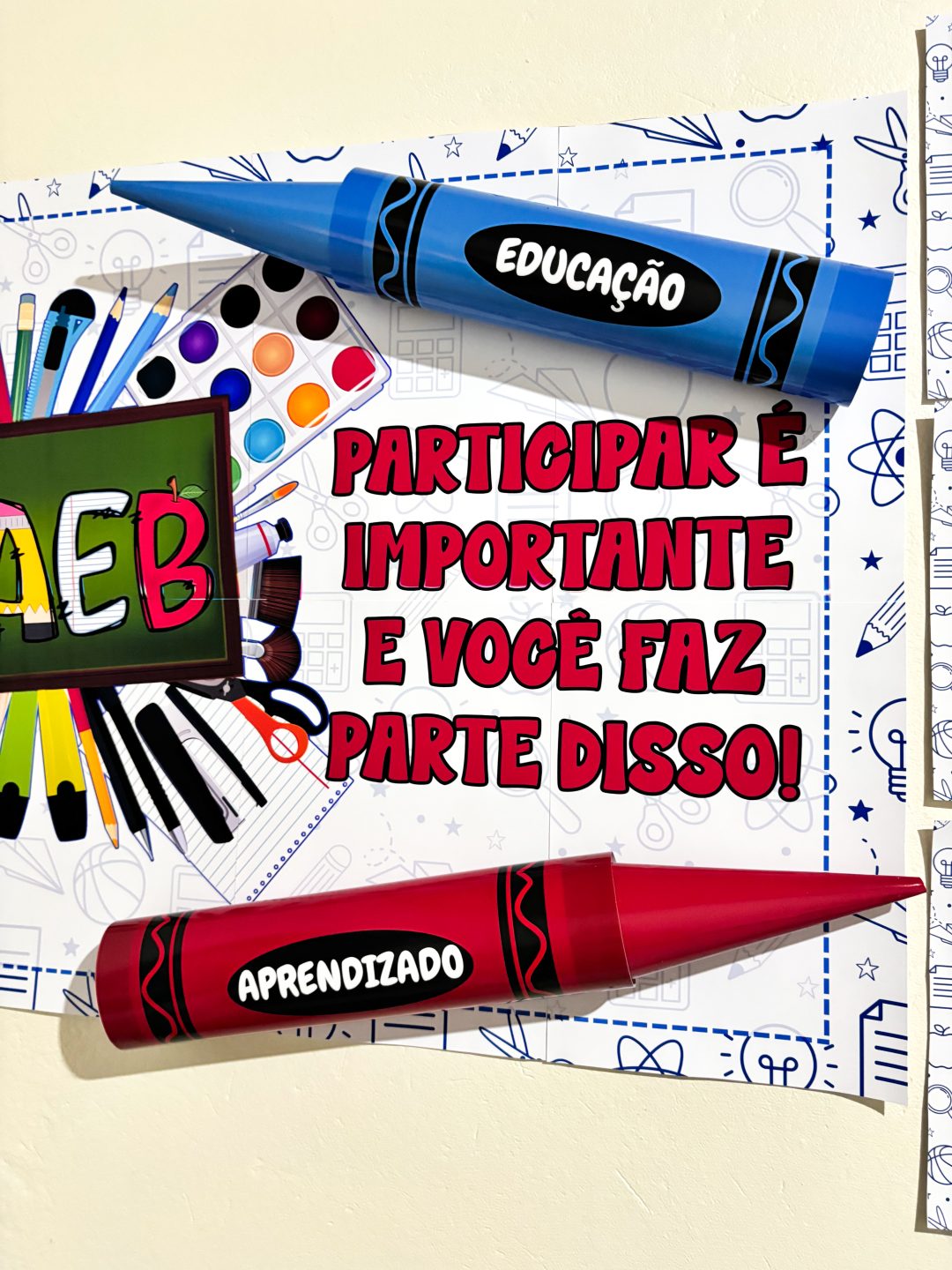 SAEB - Cartaz + fotos das turmas - Imagem 5