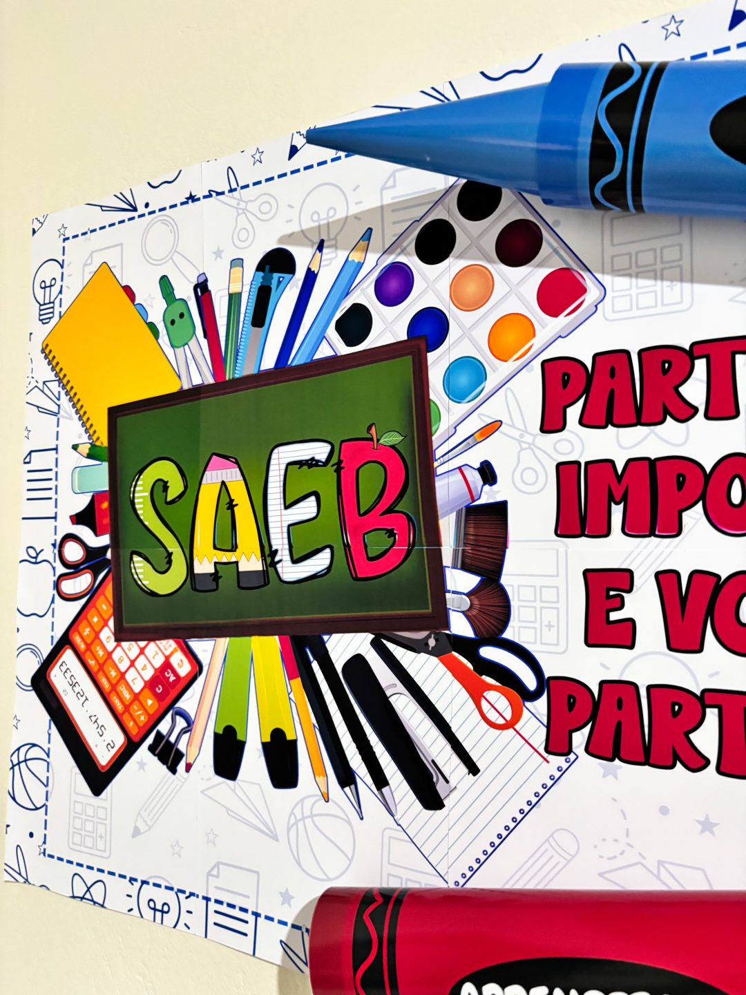 SAEB - Cartaz + fotos das turmas - Imagem 6