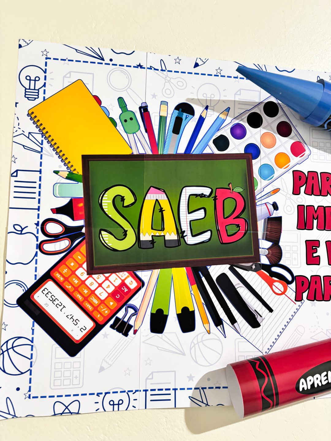 SAEB - Cartaz + fotos das turmas - Imagem 7