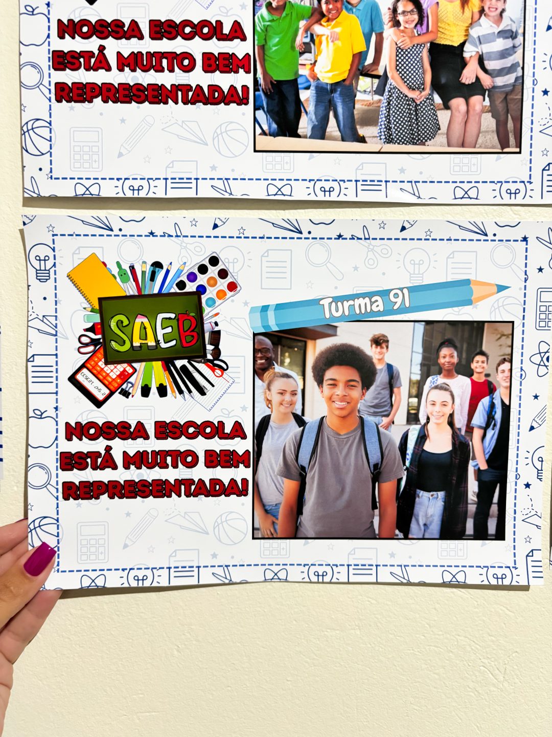 SAEB - Cartaz + fotos das turmas - Imagem 4