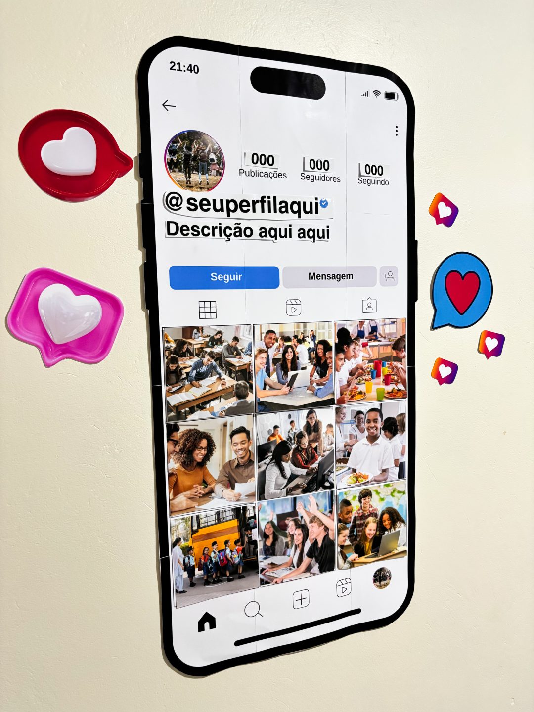 Painel Instagram - Editável - Imagem 3