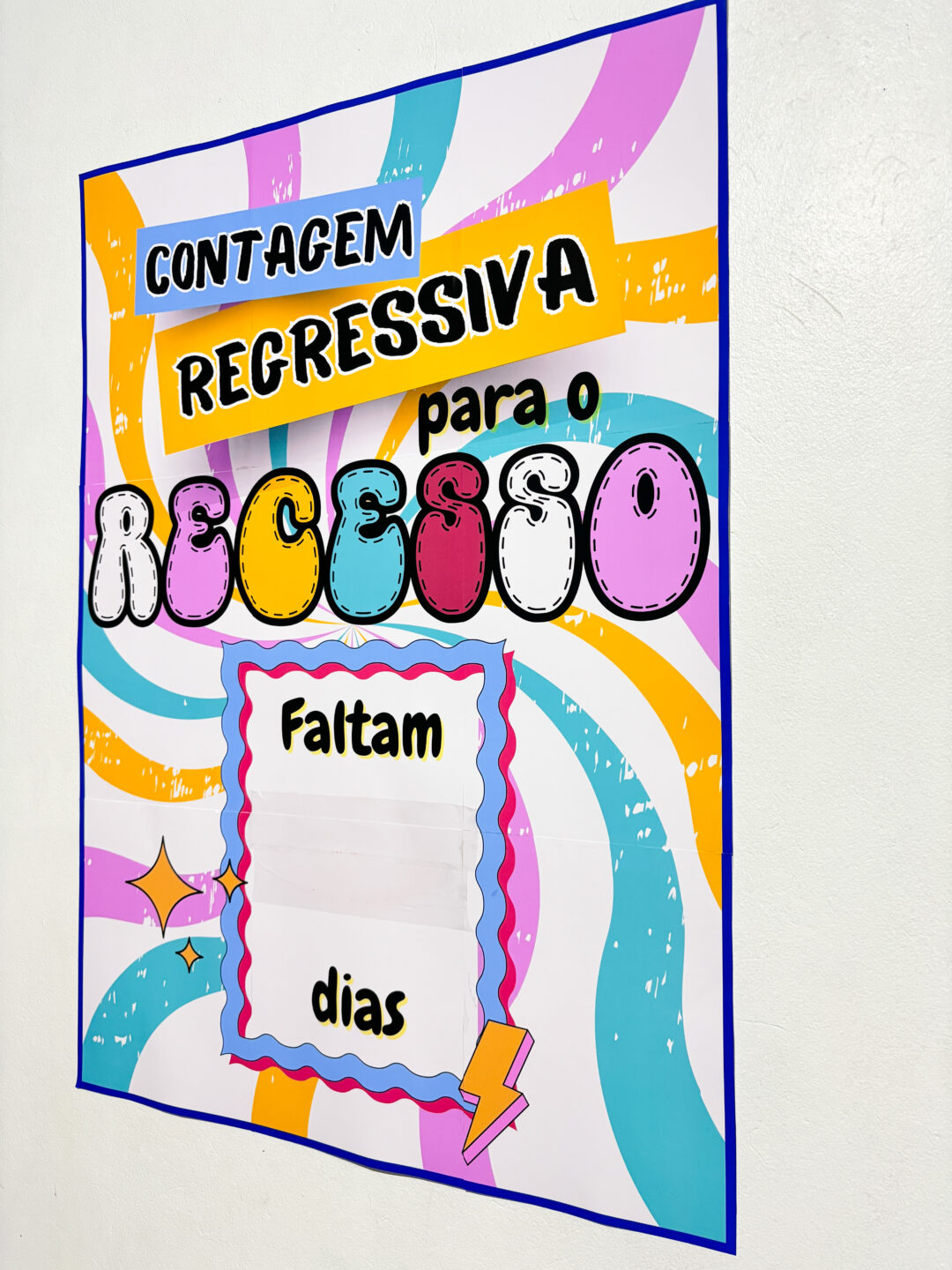Contagem regressiva para o recesso