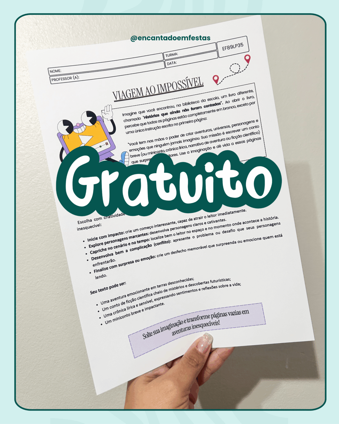 Produção de texto - Gratuito