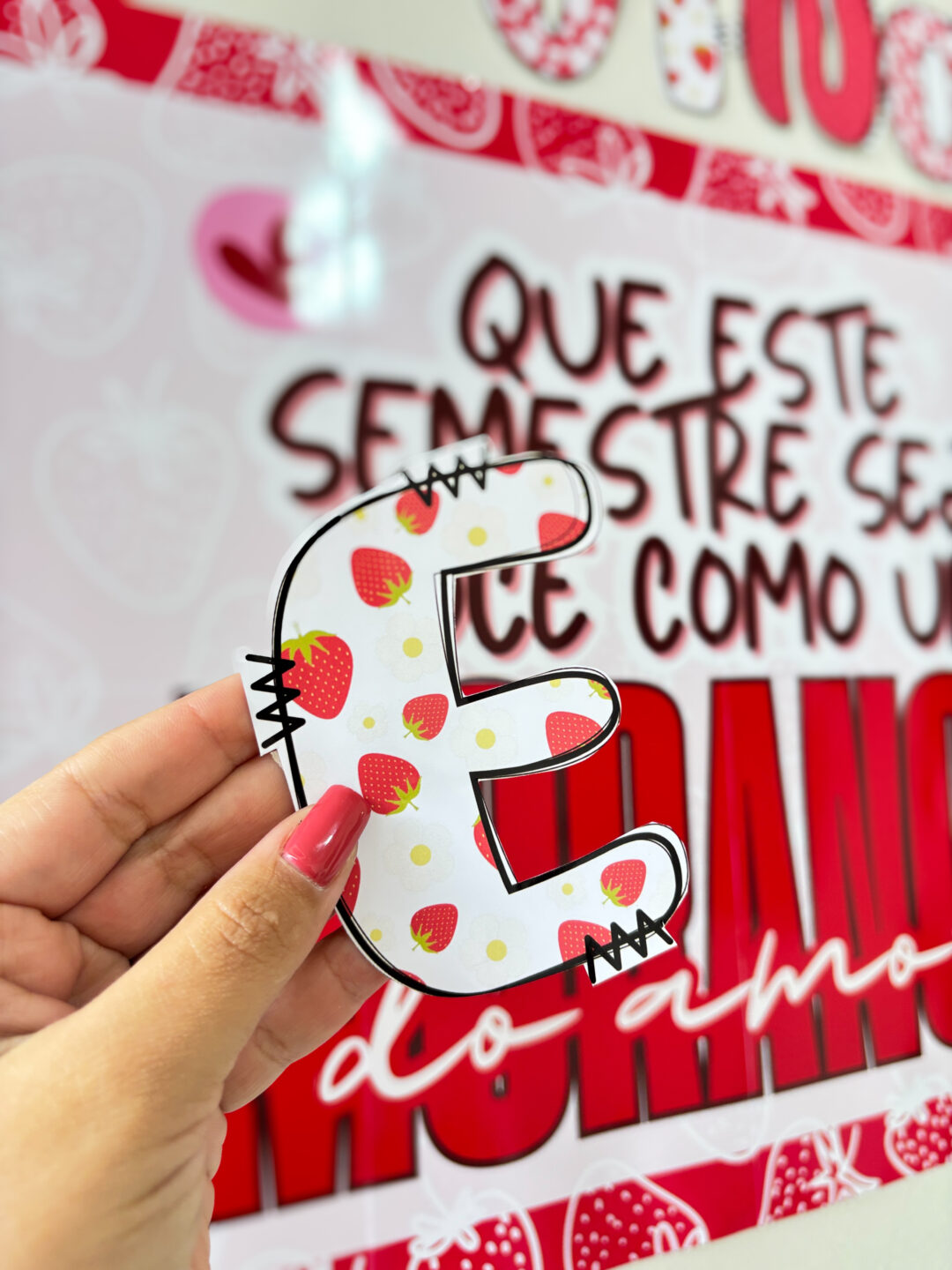 Acolhida semestre - Morango do amor - Imagem 4
