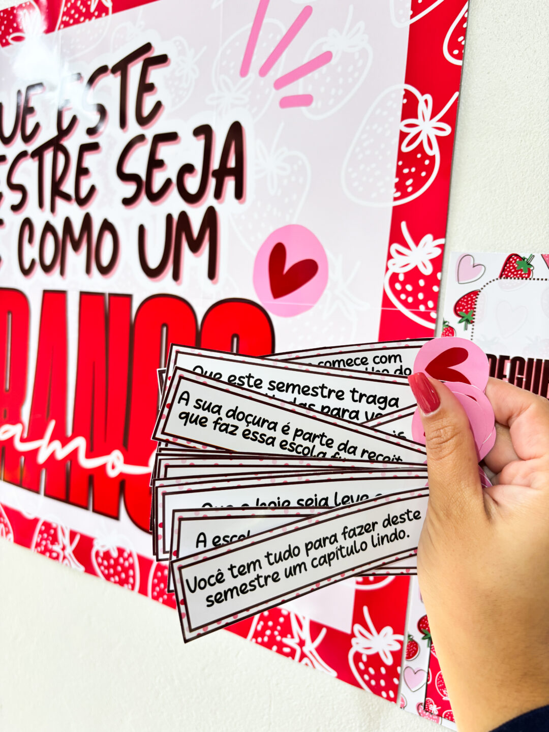 Acolhida semestre - Morango do amor - Imagem 10