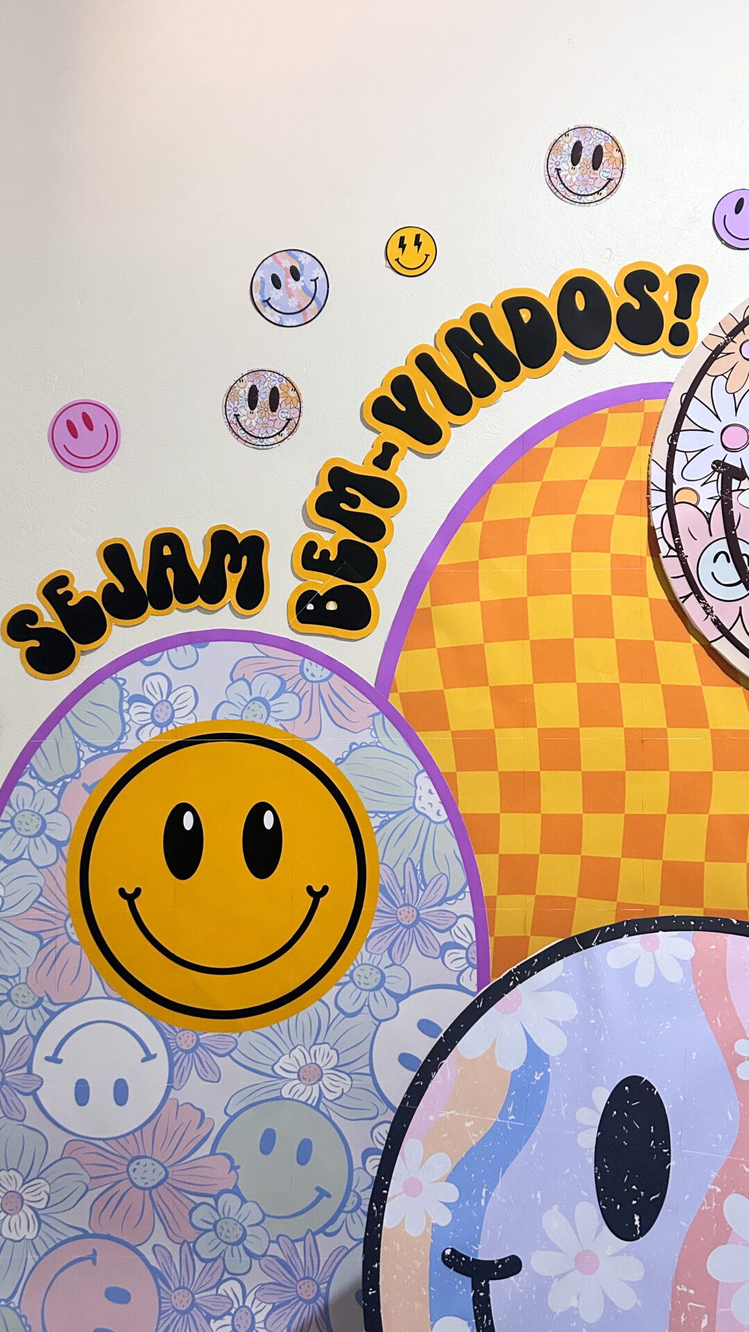 Painel Sejam bem-vindos! Smile