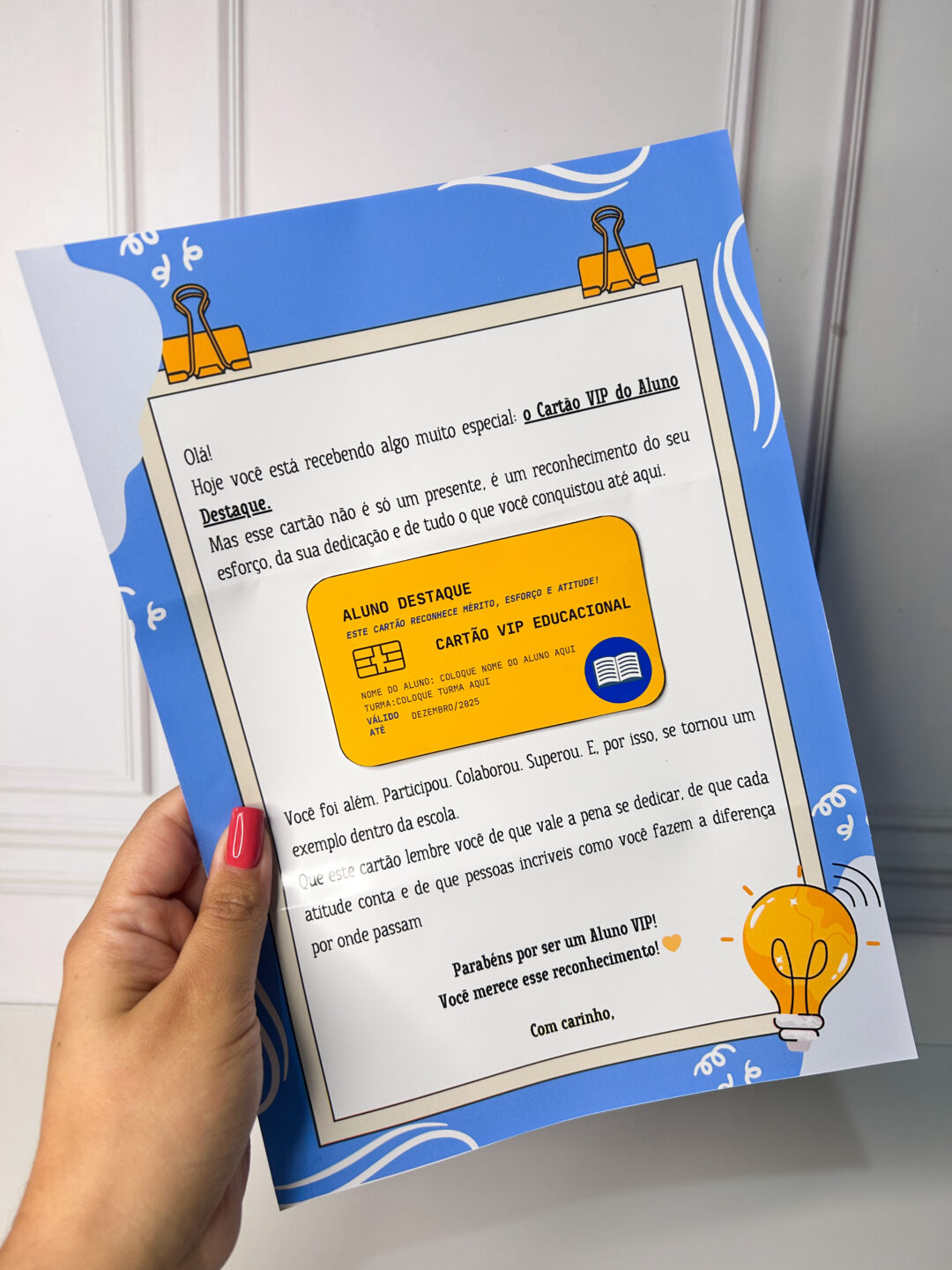 Cartão VIP – Aluno destaque - Imagem 3