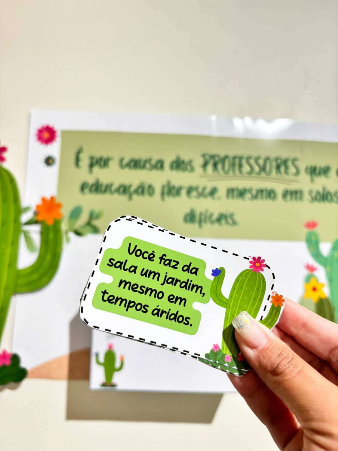 Acolhida aos professores - Cactos #coordenacao - Imagem 3
