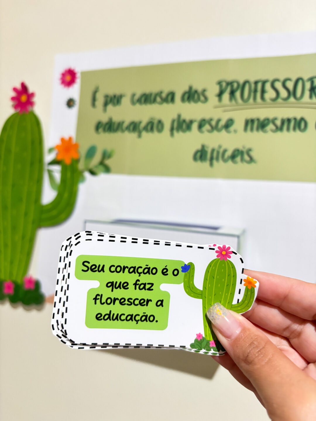 Acolhida aos professores - Cactos #coordenacao - Imagem 4