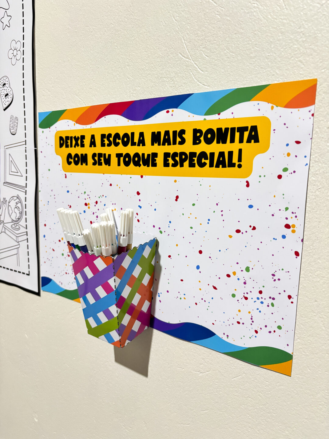 Acolhida aos estudantes - Para colorir - Imagem 6