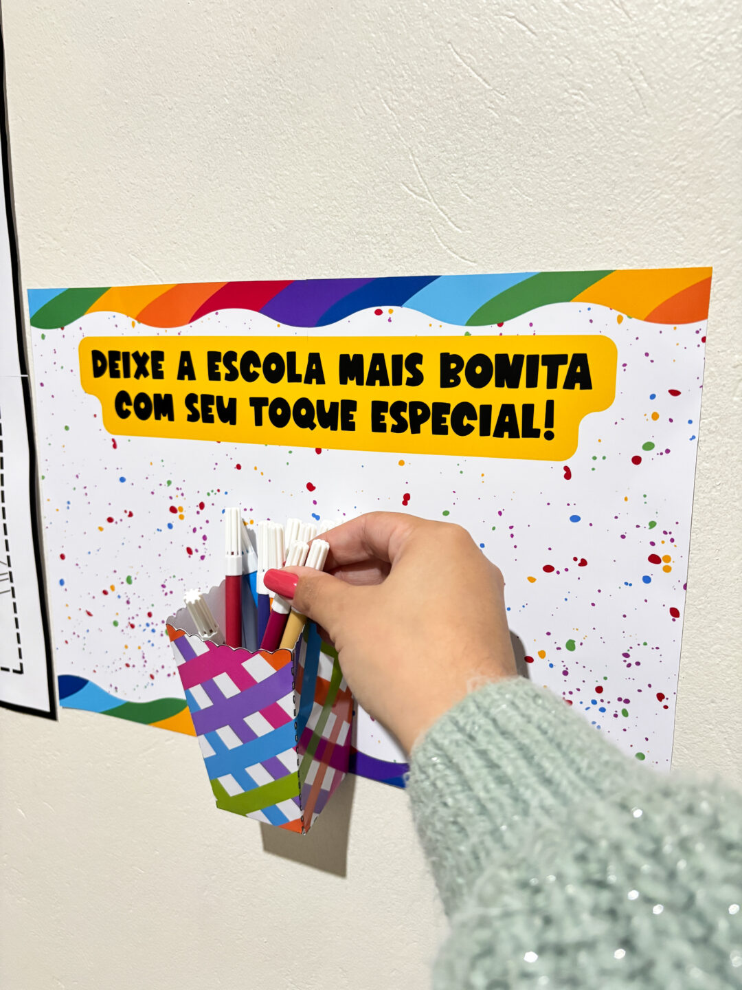 Acolhida aos estudantes - Para colorir - Imagem 2