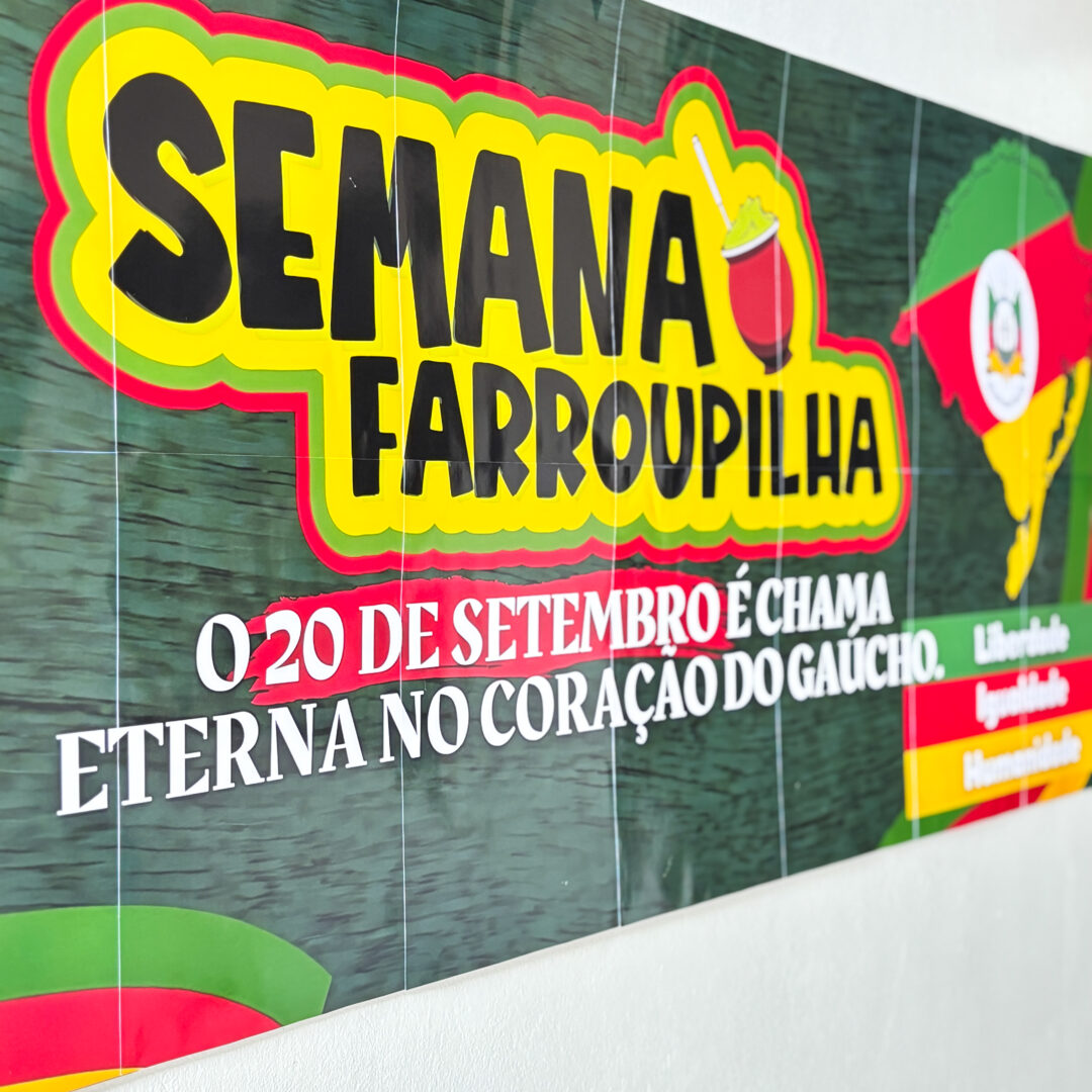 Painel/faixa Semana Farroupilha - PDF