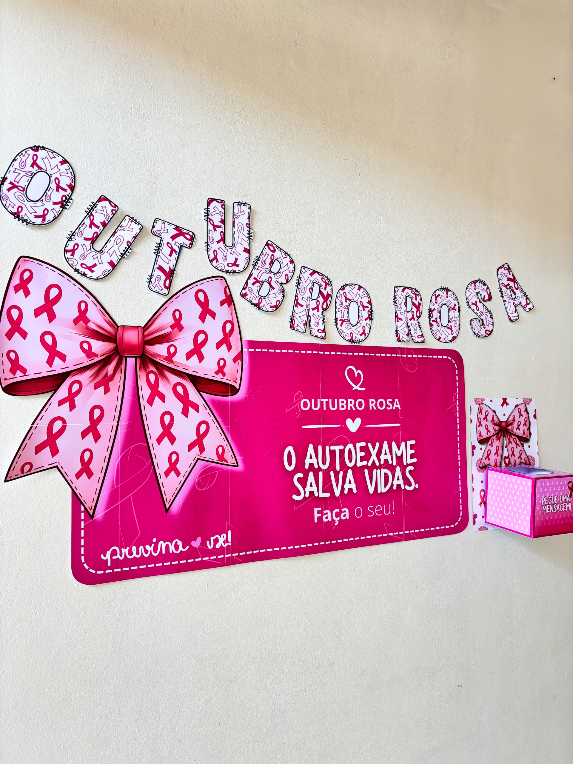 Outubro Rosa - Laço - Imagem 6