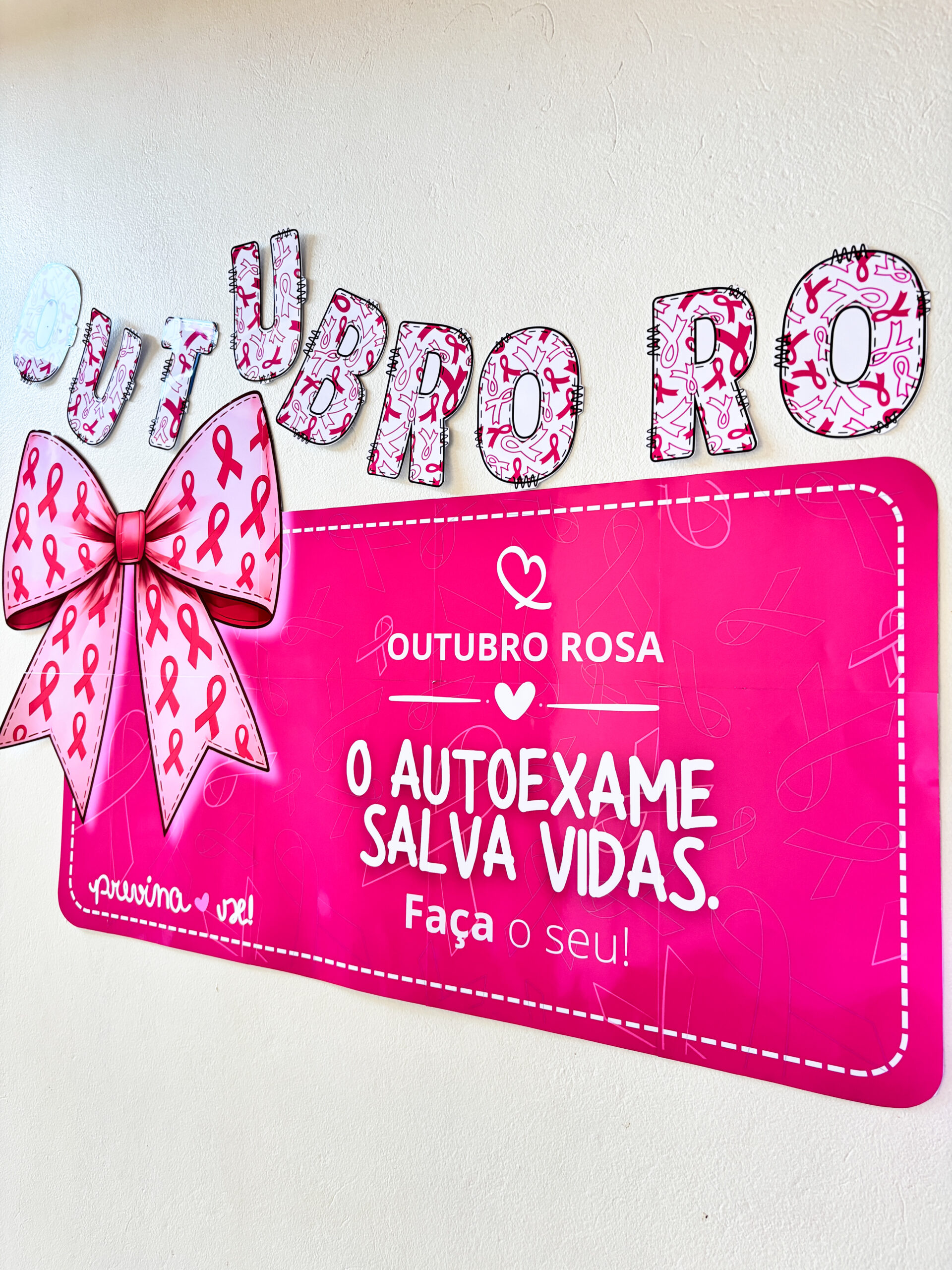Outubro Rosa - Laço - Imagem 2