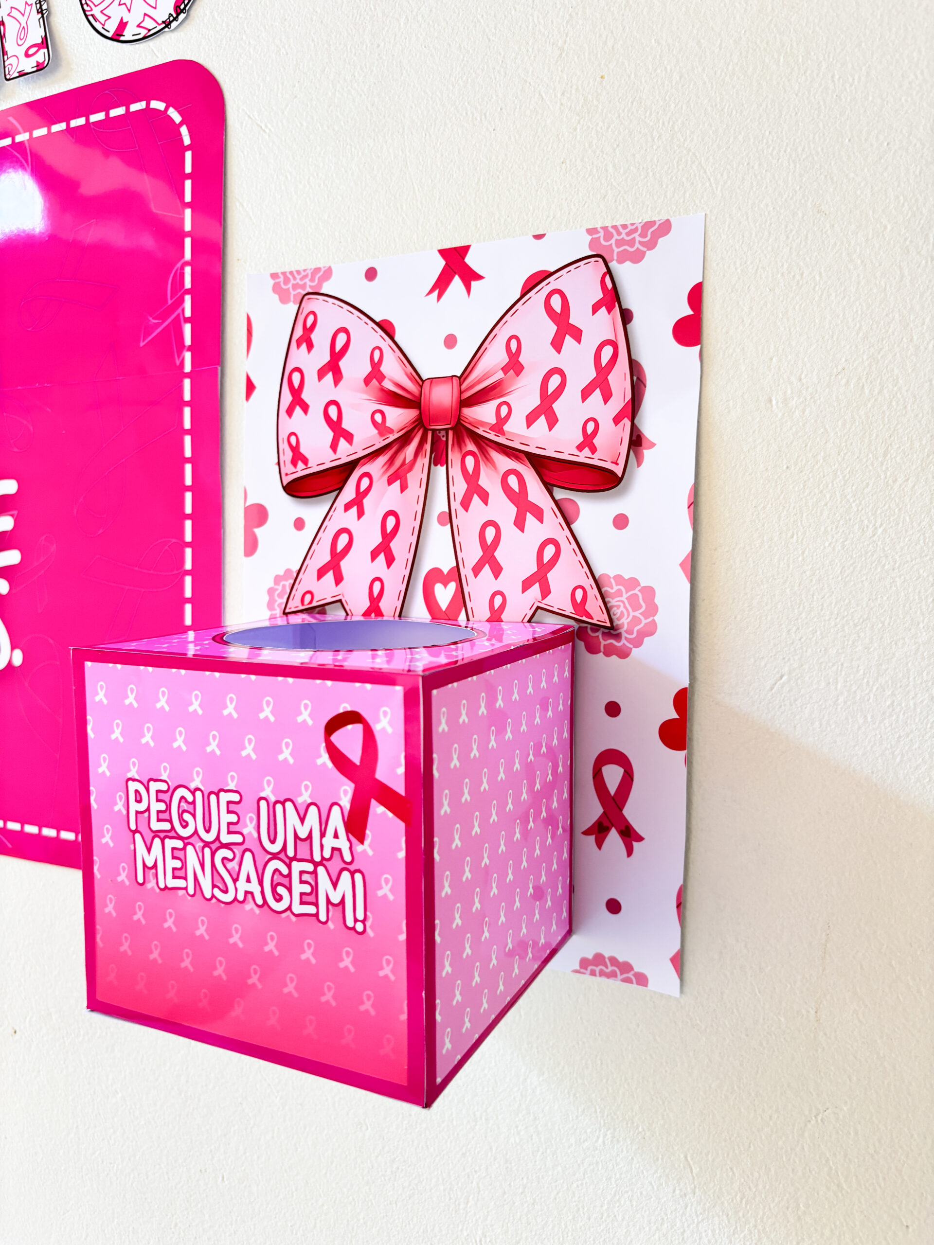 Outubro Rosa - Laço - Imagem 3