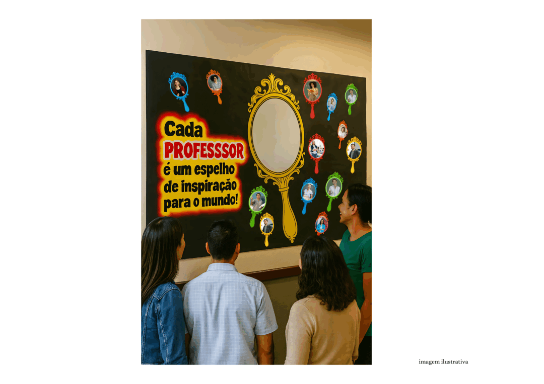 Dia dos professores - Espelho