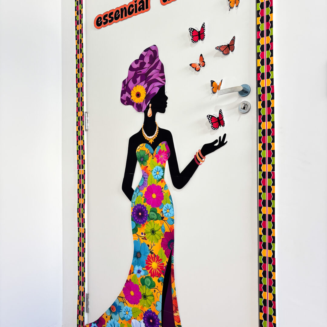 Painel de porta Consciência Negra