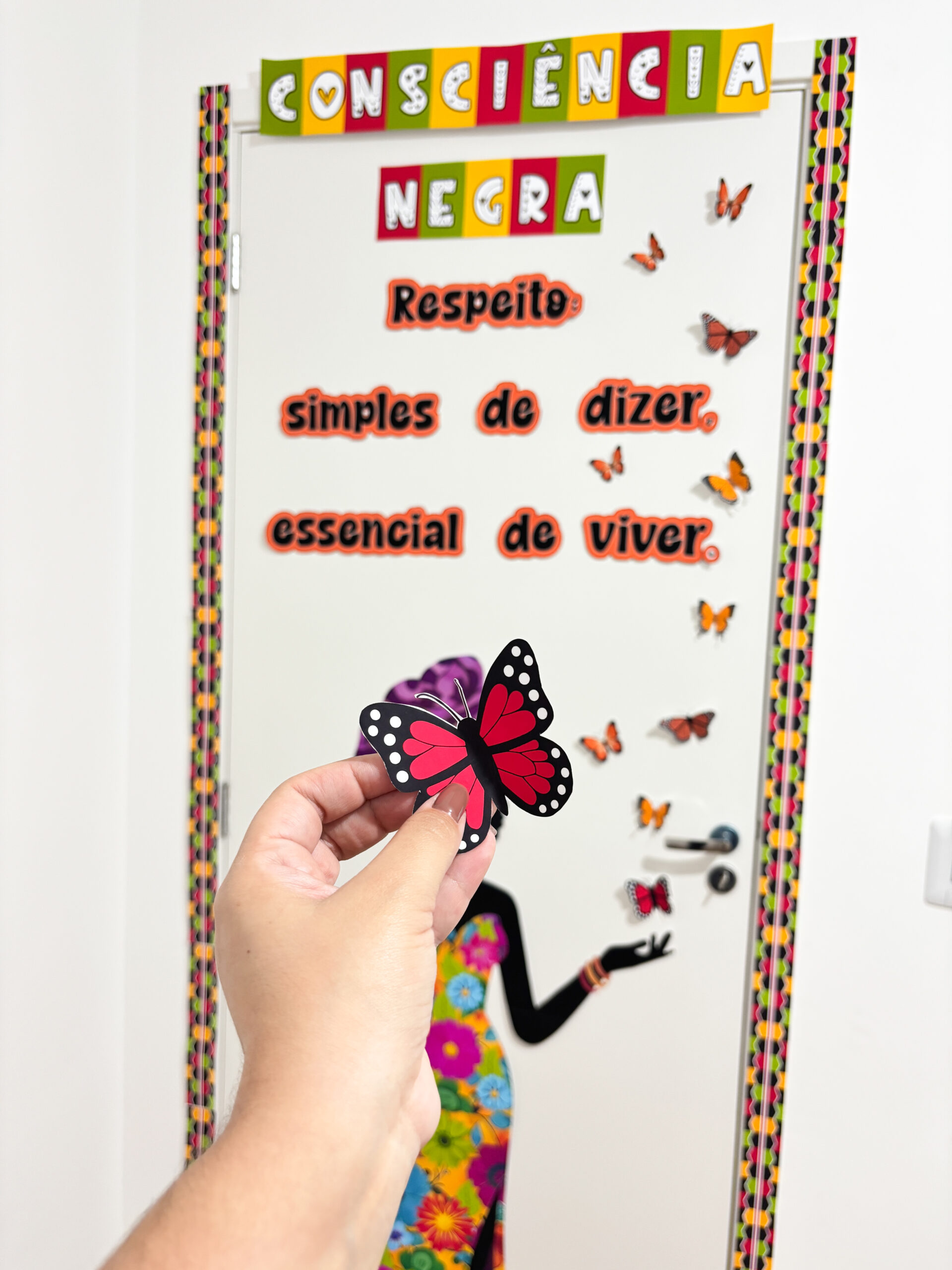 Painel de porta Consciência Negra - Imagem 2