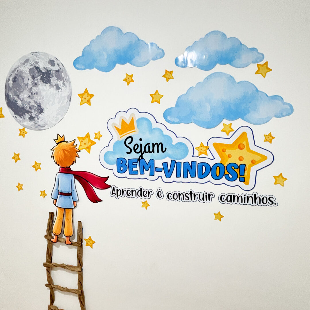 PAINEL GIGANTE DE VOLTA ÀS AULAS – “SEJAM BEM-VINDOS!”