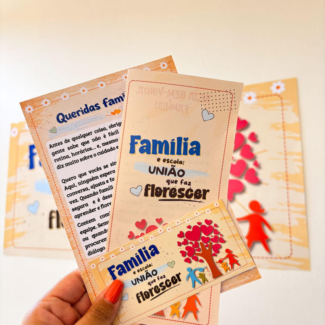 Kit reunião com as famílias