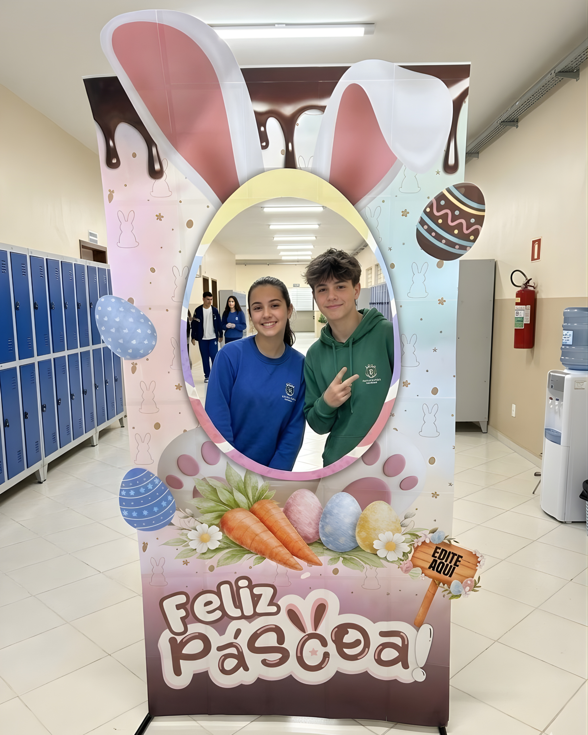 Moldura de fotos - Páscoa