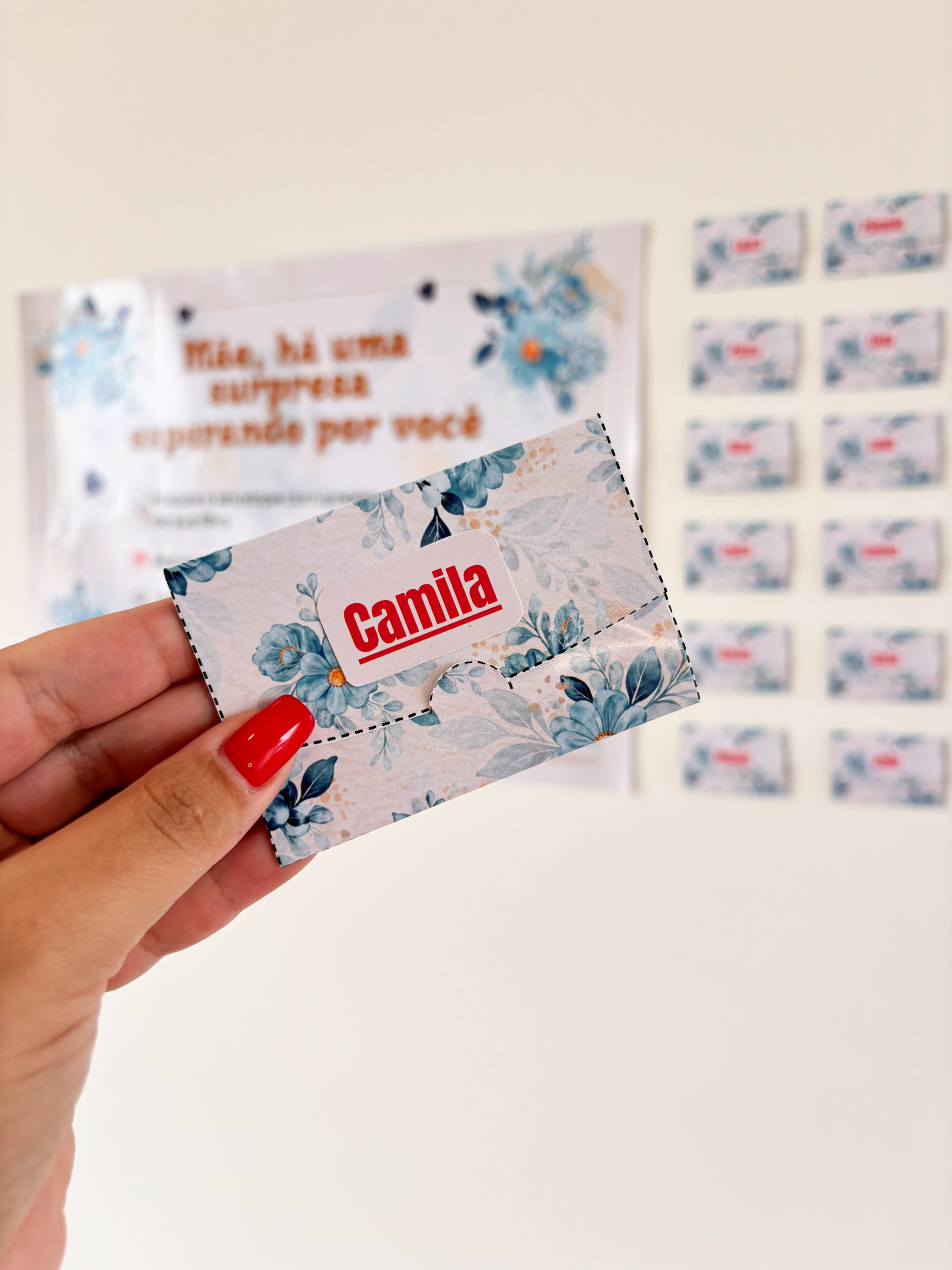 Cartaz + cartão Dia das Mães com QR Code - Imagem 5