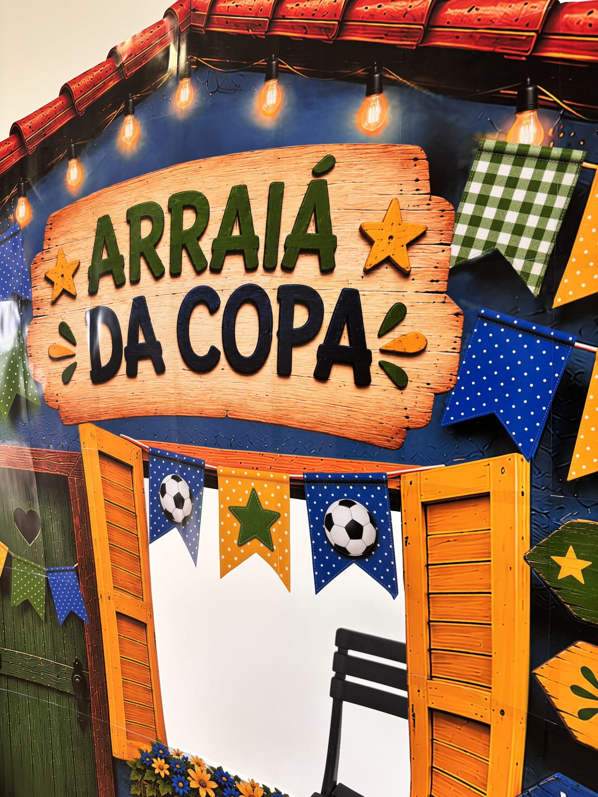 Cenário de fotos - Arraiá da Copa - Imagem 4