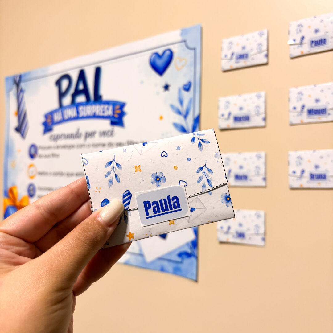 Dia dos pais - Cartão com QR Code