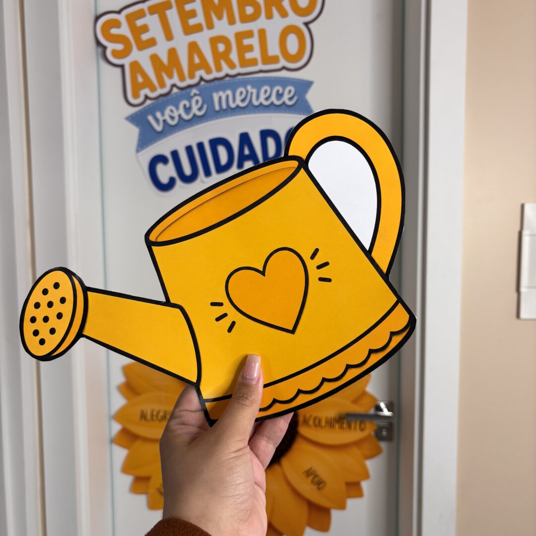 Painel de porta - SETEMBRO AMARELO